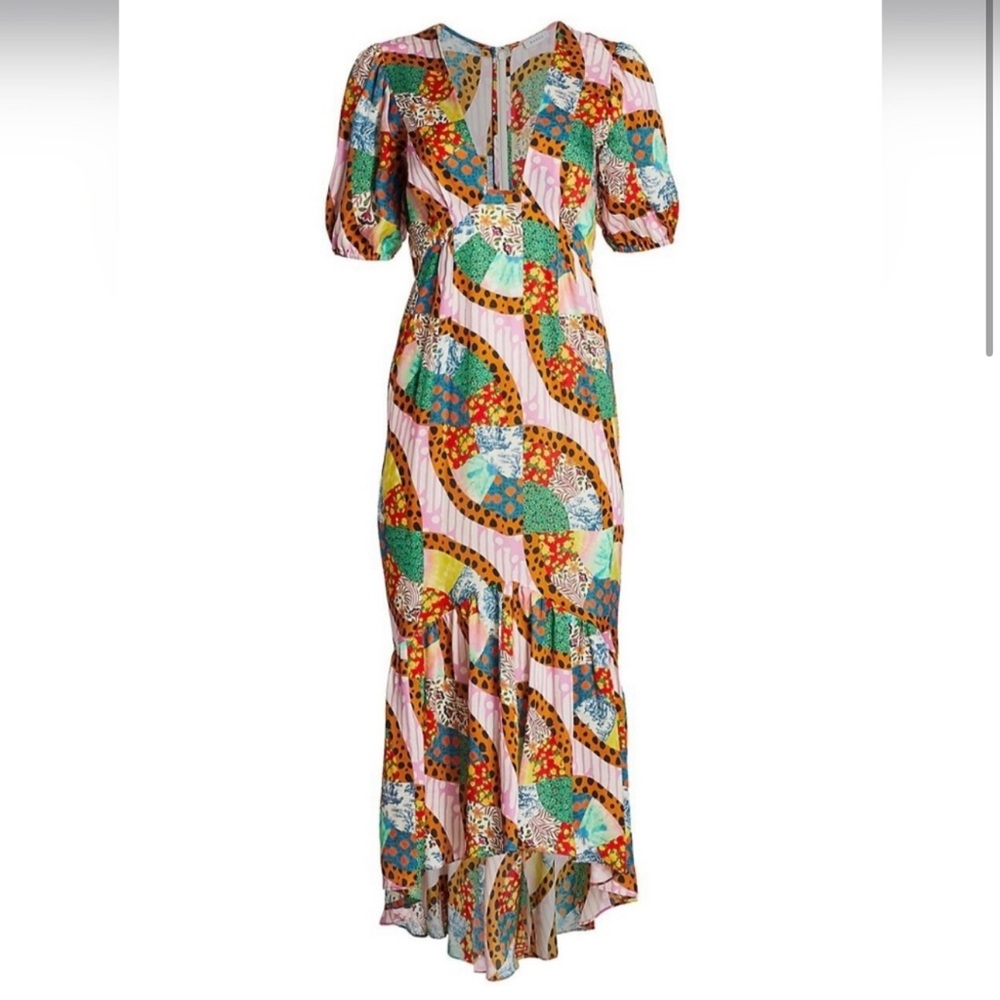 Rhode Ester Patchwork Maxi Dress - image 5